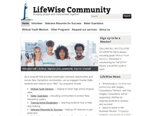 Tablet Screenshot of lifewise-nh.org